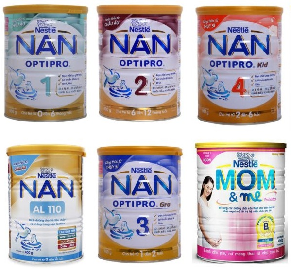 sữa nan việt nam